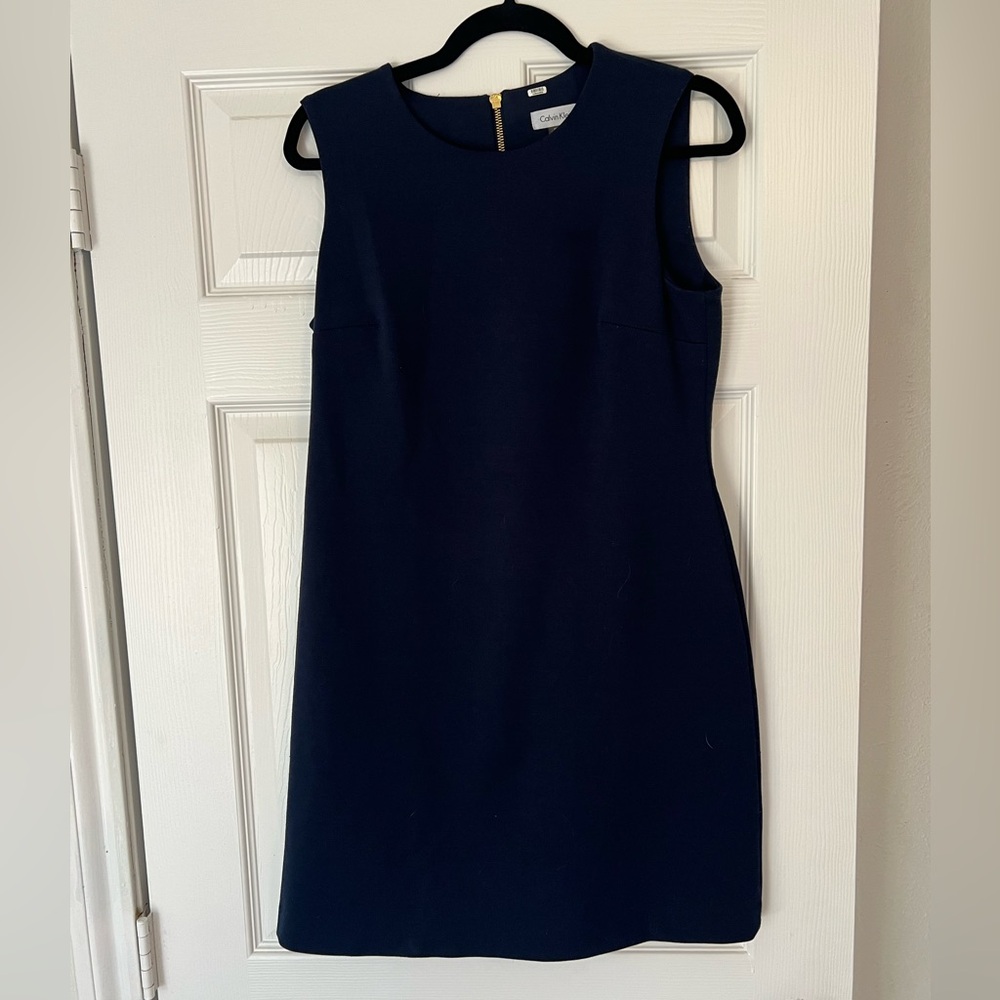 Calvin Klein Navy Blue Mini Dress